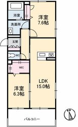 シャーメゾン彩多の物件間取画像